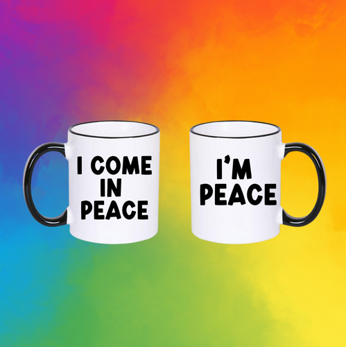 I come in peace - Mug Set
