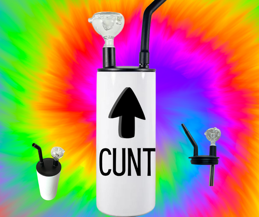 Cunt - Tumbler with accessories - not for drinking ;)